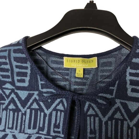 SIGRID OLSEN Women's Side High Slit Duster Open Cardigan SM - Picture 3 of 8